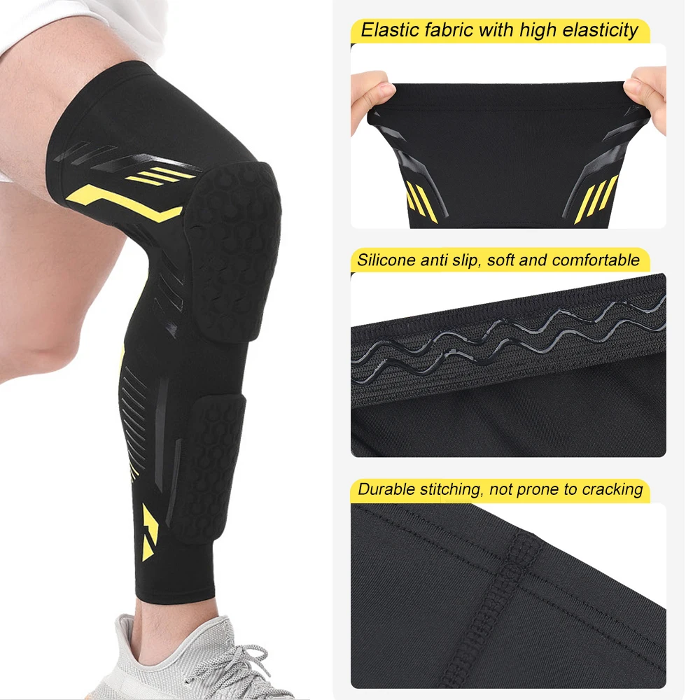 1 peça mangas de compressão de - Mountain Biking Knee Pads avaliação e preço