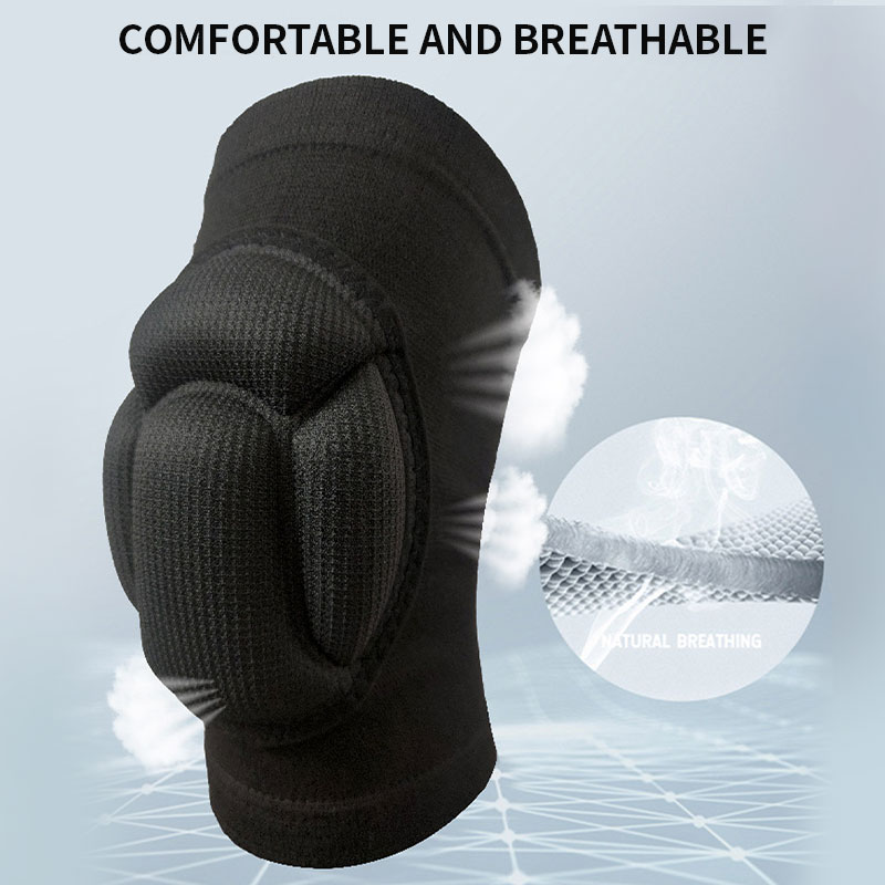1 par/2 pçs espessamento joelh - Mountain Biking Knee Pads avaliação e preço
