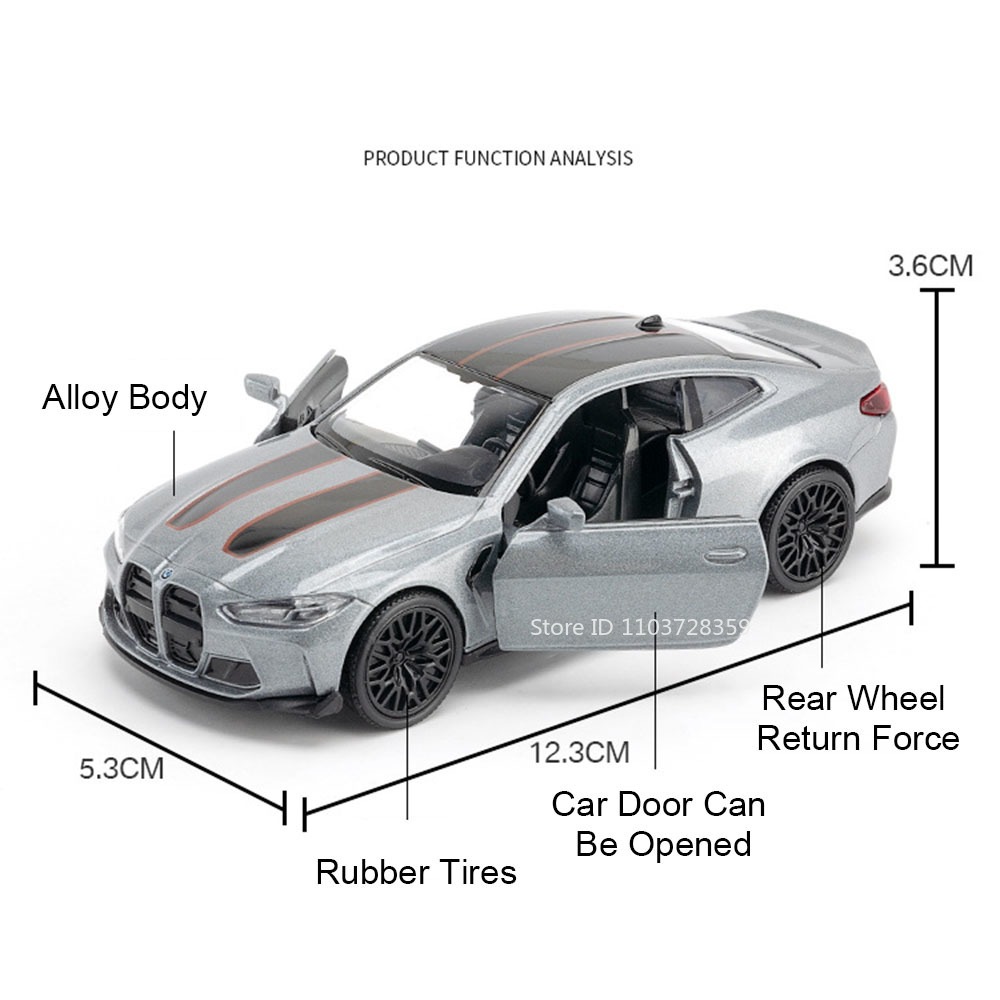 1:36 modelo de carro bmw m4 cs - Tire Insert Foam avaliação e preço