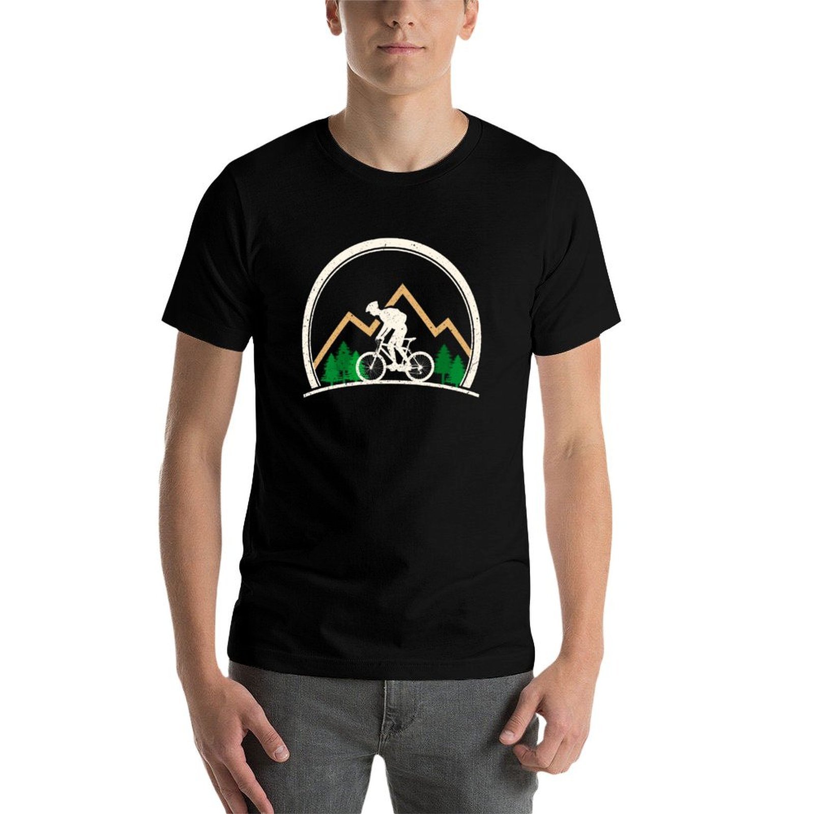 Camiseta Masculina Estilo Retr - Mountain Biking Extreme avaliação e preço