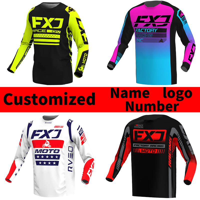 FXJ Motocross Jersey Off Road  - Mountain Biking Trails avaliação e preço