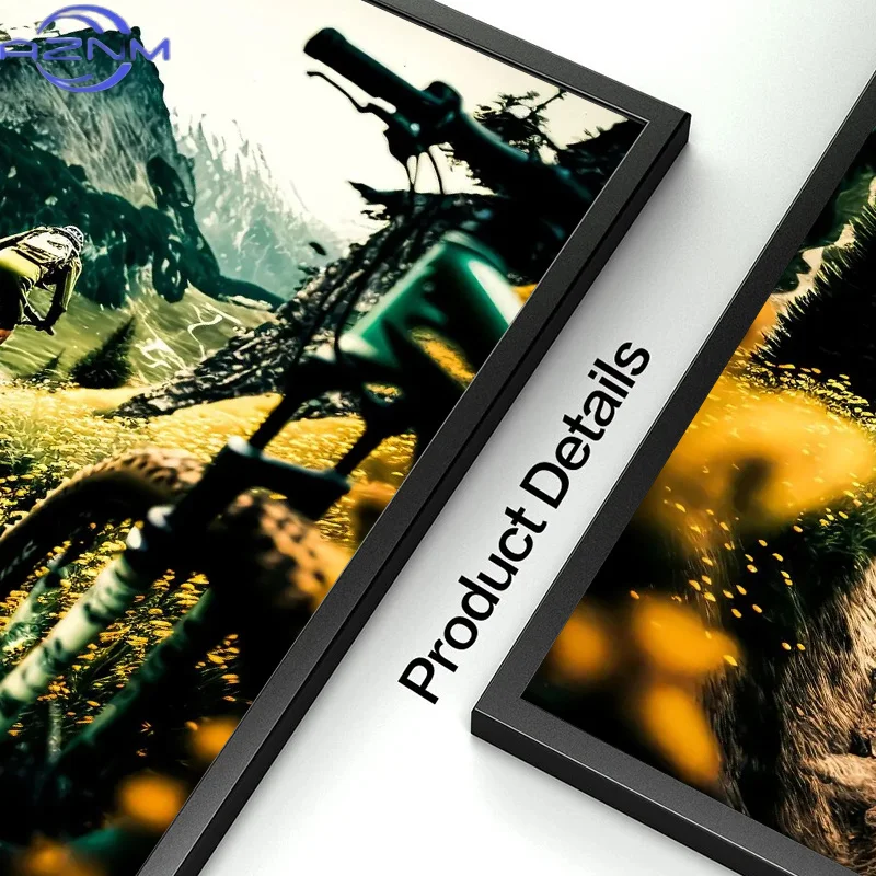 Pôsteres e Impressões Modernas - Mountain Biking Sport avaliação e preço