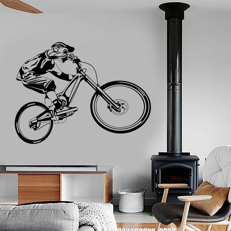 Decalque de parede de vinil pa - Mountain Biking Extreme avaliação e preço