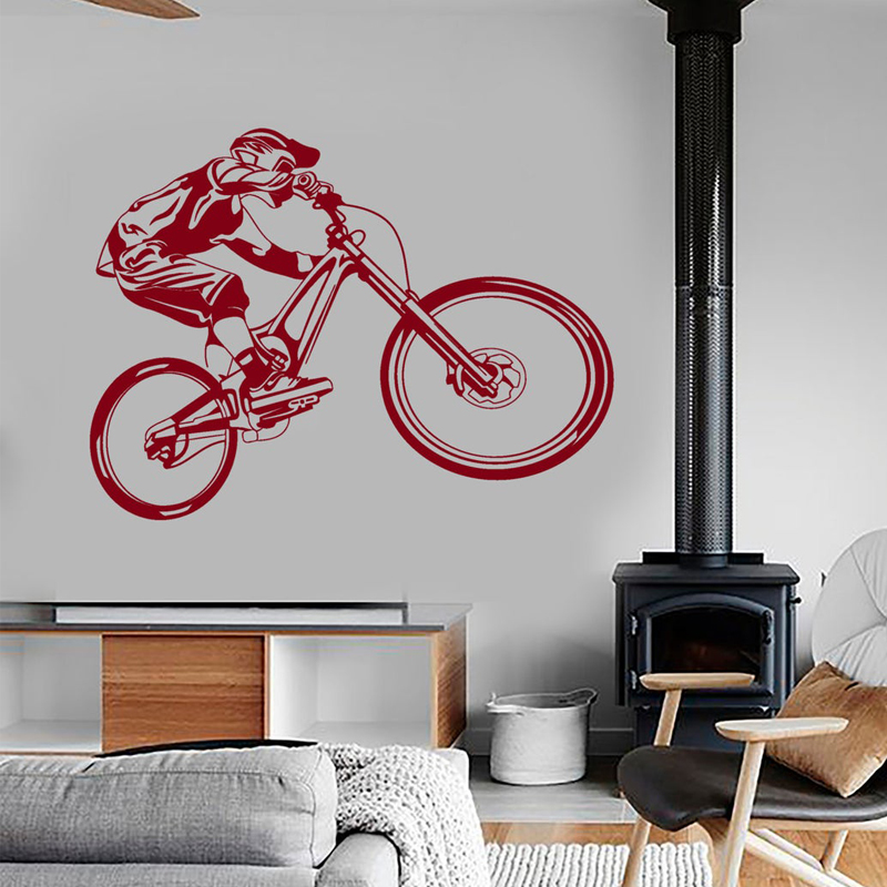 Decalque de parede de vinil pa - Mountain Biking Extreme avaliação e preço