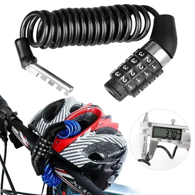 Cadeado de cabo com combinação - Mountain Biking Stuff avaliação e preço