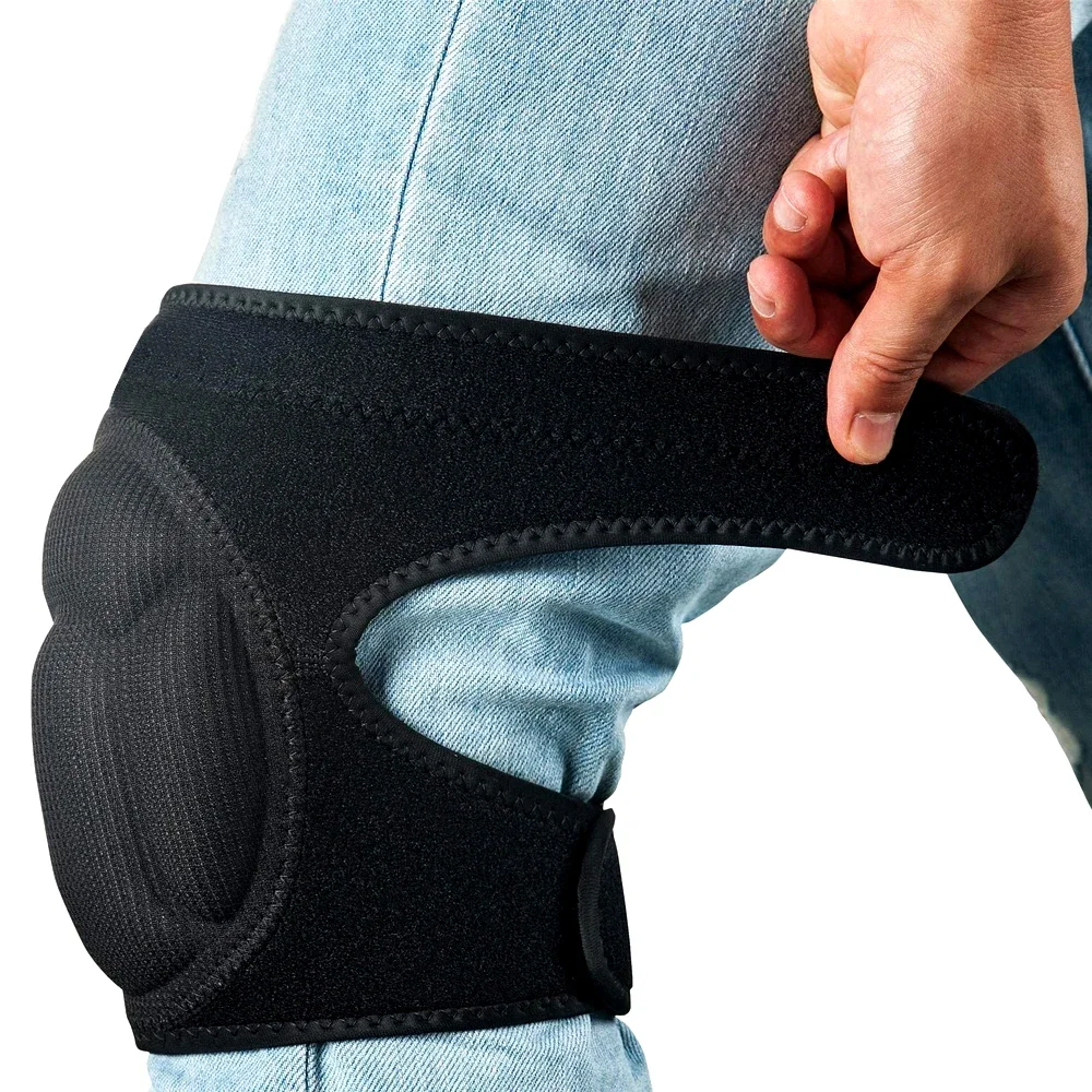 1 Par de Joelheiras Ajustáveis - Mountain Biking Knee Pads avaliação e preço